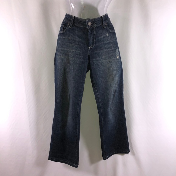 PAIGE Denim - PAIGE Jimmy Jimmy cropped distressed  blue jeans